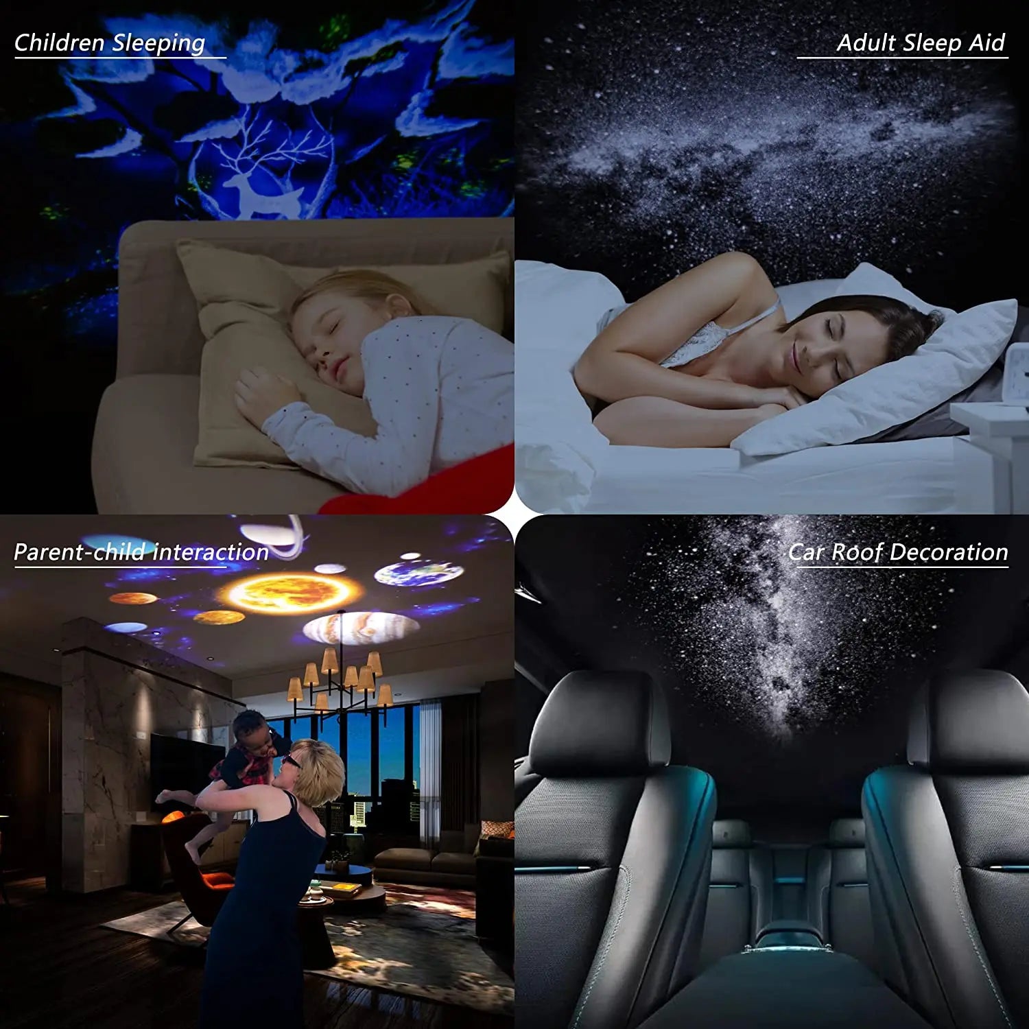 Night Light Galaxy Starry Sky Projector