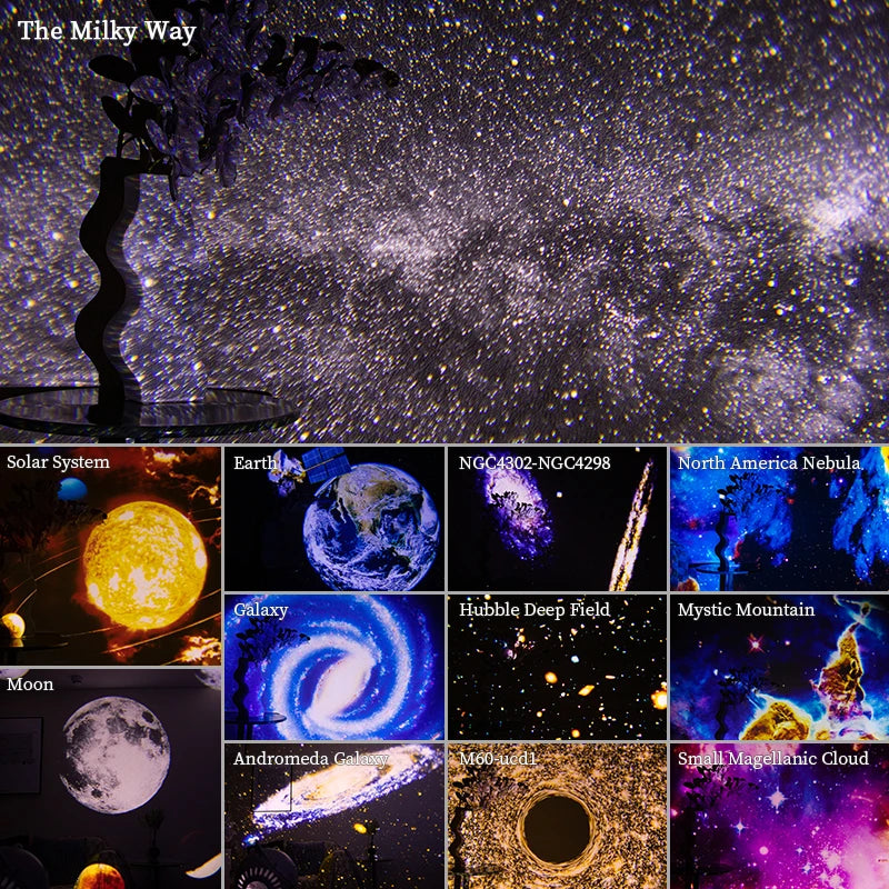 Night Light Galaxy Starry Sky Projector