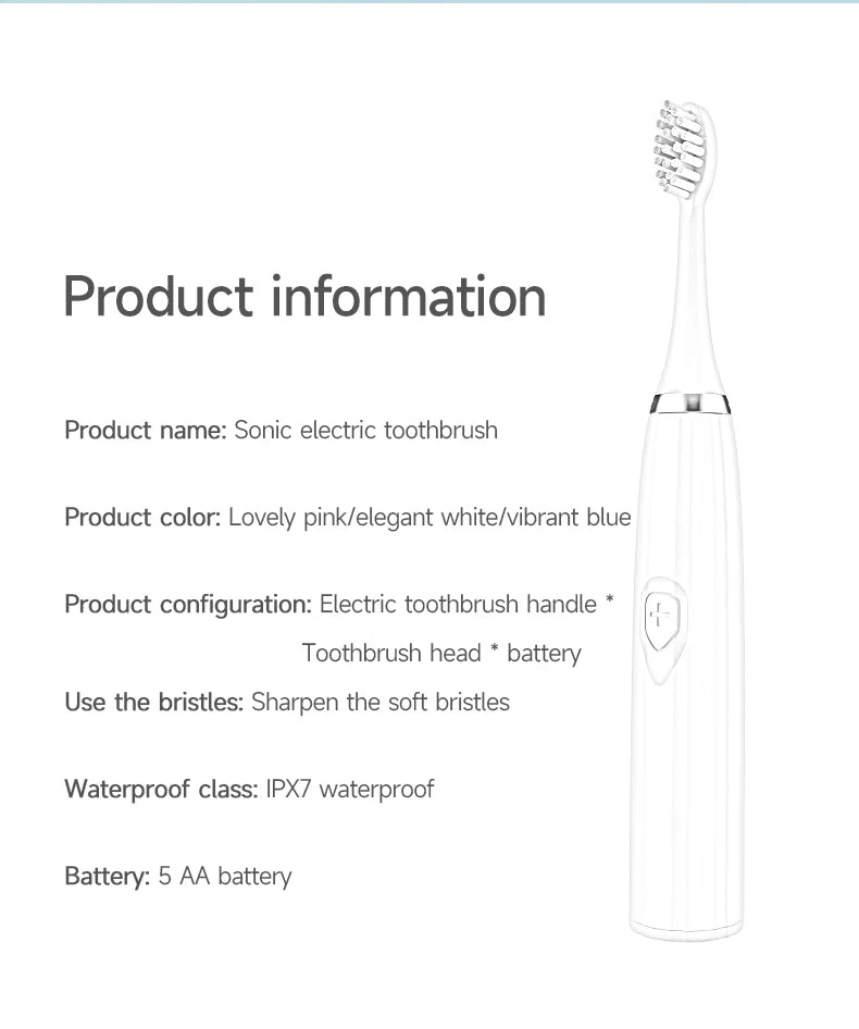 Electric Toothbrush for Adults