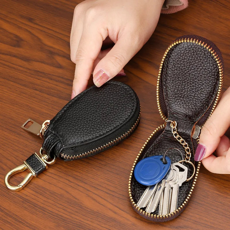 Leather Key Case Holder