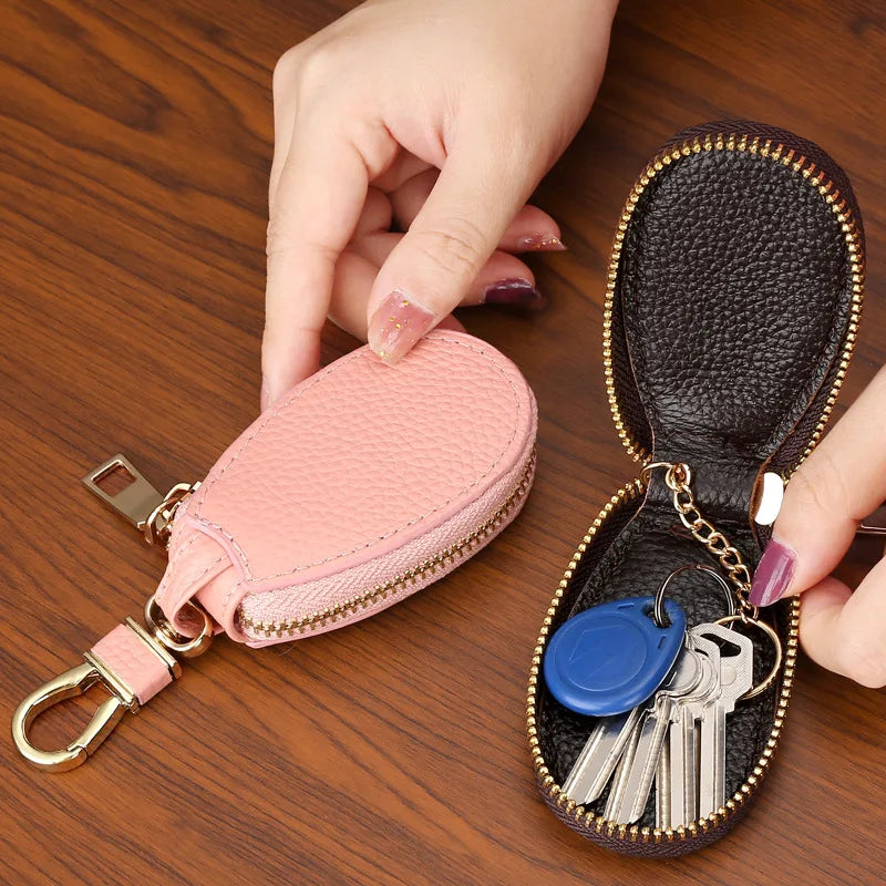 Leather Key Case Holder