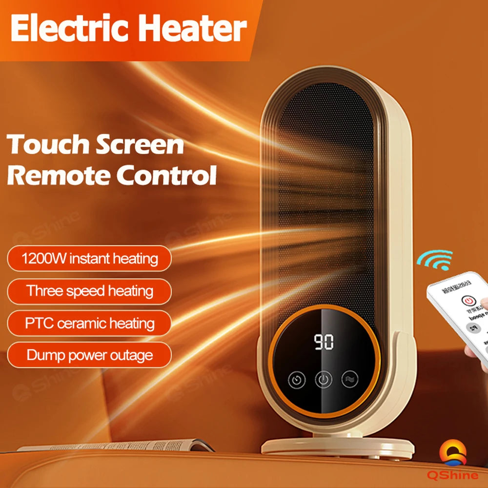 Portable 1200W Touch Screen Space Heater