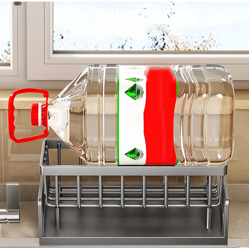 CarbonSelf-draining Sink Shelf