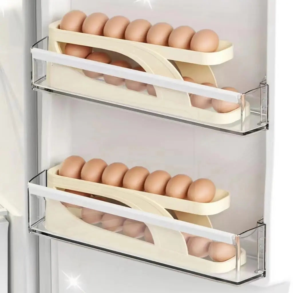 New Automatic Rolling Double-layer Egg Dispenser