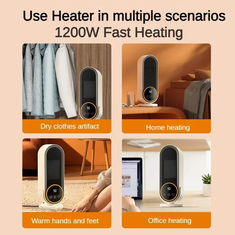 Portable 1200W Touch Screen Space Heater