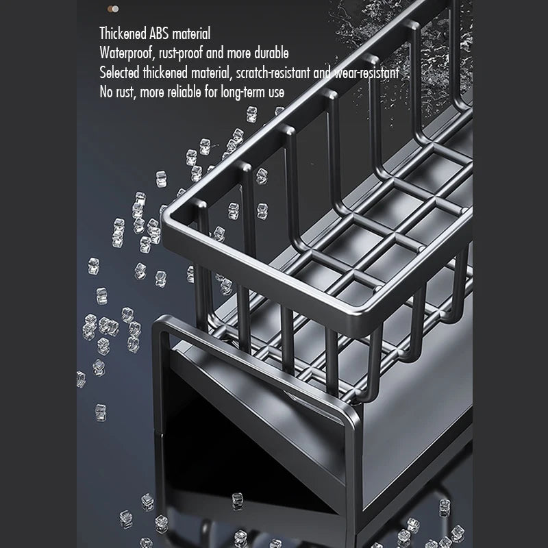 CarbonSelf-draining Sink Shelf