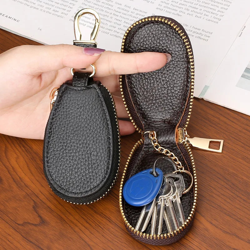 Leather Key Case Holder