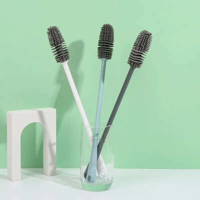 Silicone Milk Bottle Brush Scrubber