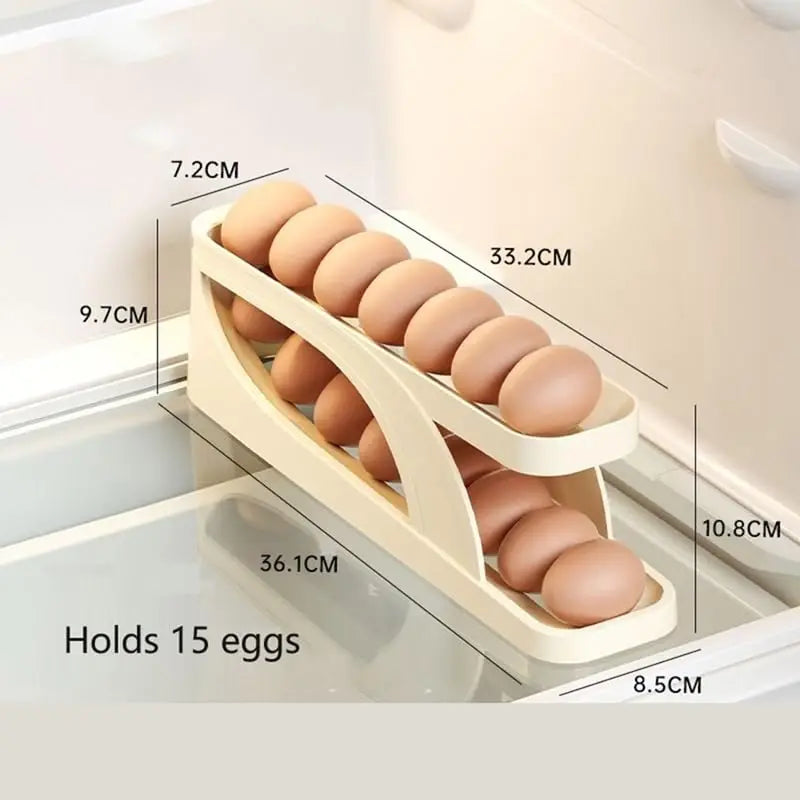 New Automatic Rolling Double-layer Egg Dispenser