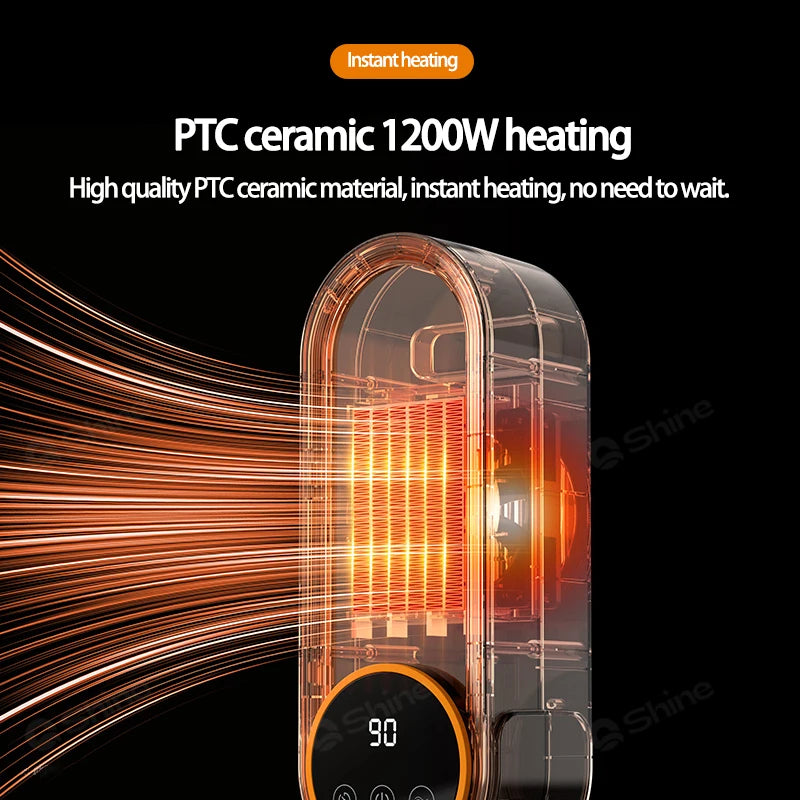 Portable 1200W Touch Screen Space Heater