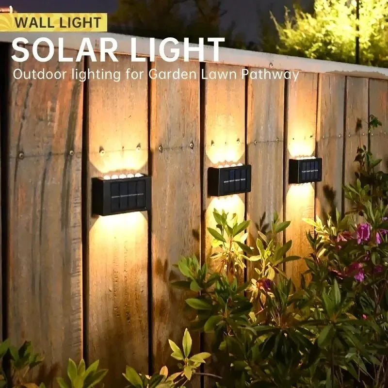 Solar Wall Lamp Yard Street Decor